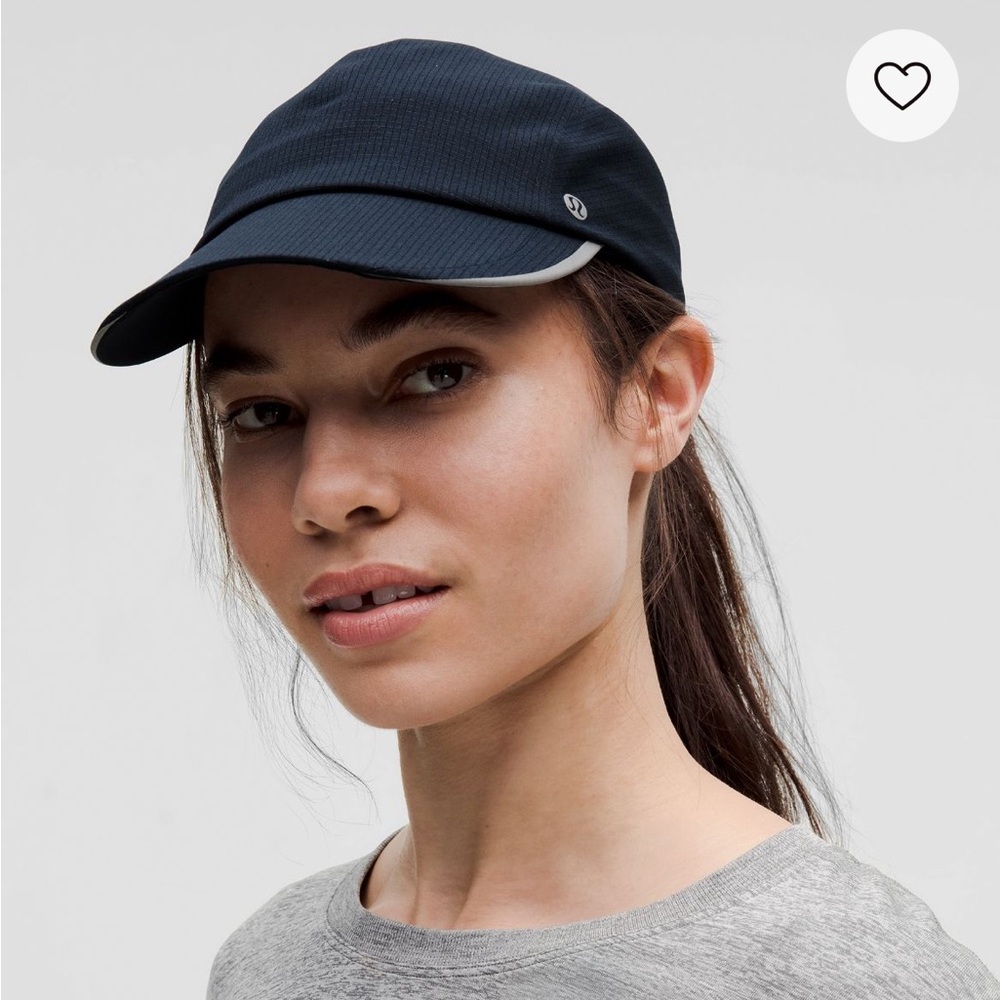 Dark Blue Lululemon Fast and Free Adjustable Cap